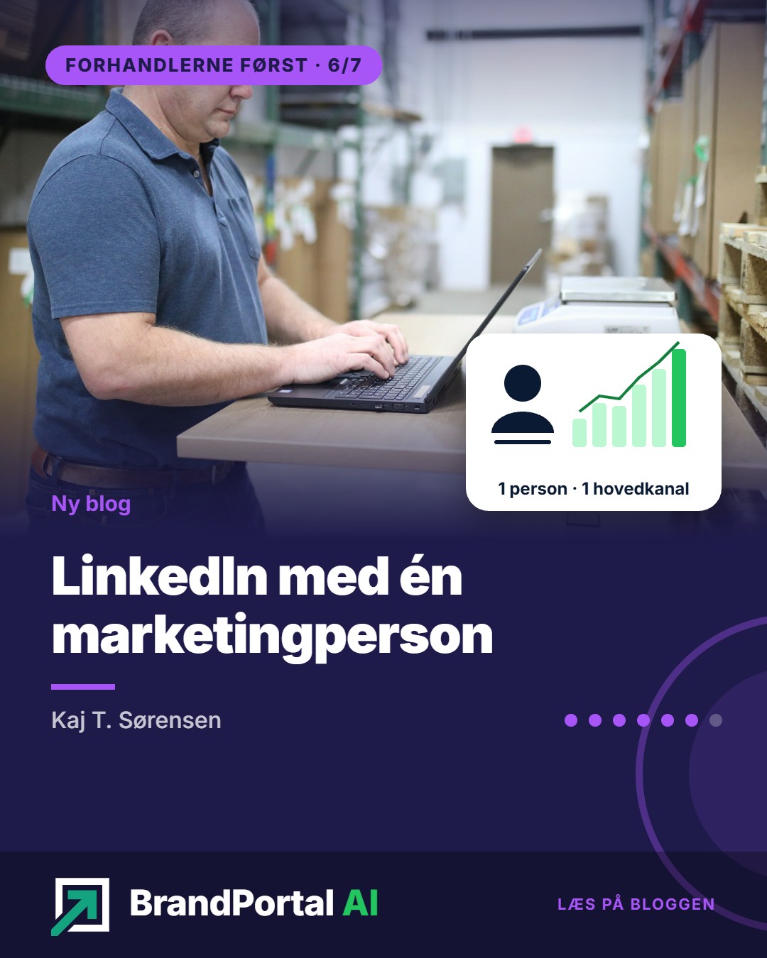 LinkedIn med én marketingperson